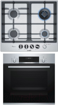 

Комплект встраиваемой техники Bosch, HBJ558YS0Q + PCH6A5M95R