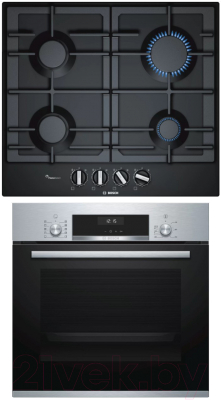 

Комплект встраиваемой техники Bosch, HBJ558YS0Q + PCP6A6B90R