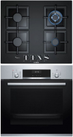 

Комплект встраиваемой техники Bosch, HIJ517YS0R + PPH6A6B20R