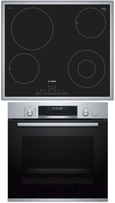 

Комплект встраиваемой техники Bosch, HRA5380S1 + PKF645FP1G