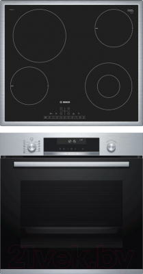 

Комплект встраиваемой техники Bosch, HBG538ES6R + PKG645FP1G