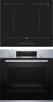 

Комплект встраиваемой техники Bosch, HBG538ES6R + PVQ611FC5E