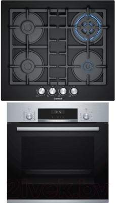 

Комплект встраиваемой техники Bosch, HBJ517YS0R + PNH6B6O90R