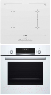 

Комплект встраиваемой техники Bosch, HBJ517FW0R + PVQ612FC5E