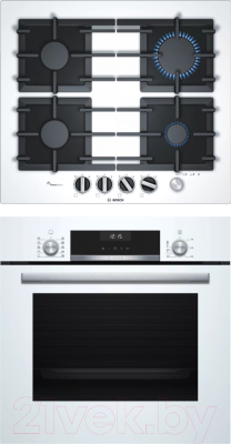 

Комплект встраиваемой техники Bosch, HBJ517FW0R + PPP6A2M90R