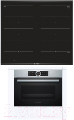 

Комплект встраиваемой техники Bosch, CBG633NS3 + PXX675DV1E
