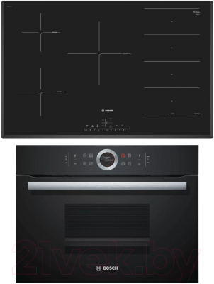 

Комплект встраиваемой техники Bosch, CDG634AB0 + PXV851FC1E