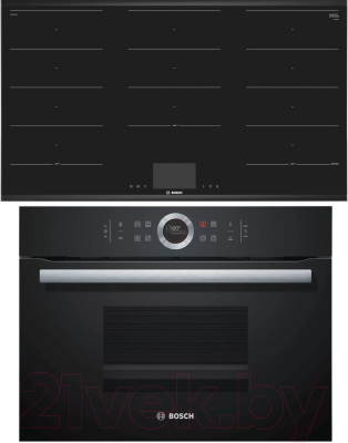 

Комплект встраиваемой техники Bosch, CDG634AB0 + PXX975KW1E