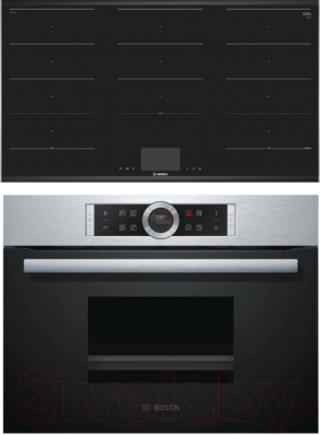 

Комплект встраиваемой техники Bosch, CDG634AS0 + PXX975KW1E