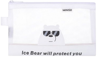 Папка для тетрадей Miniso We Bare Bears. Белый медведь / 3274 - 