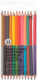 Набор цветных карандашей Miniso Double-Headed / 4158 (12цв) - 