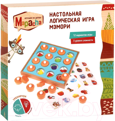 

Развивающая игра Mapacha, Логическая на тренировку памяти Мэмори / 76844