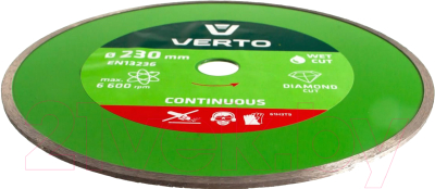 Отрезной диск алмазный Verto 61H3T9