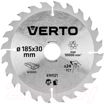 Пильный диск Verto 61H121