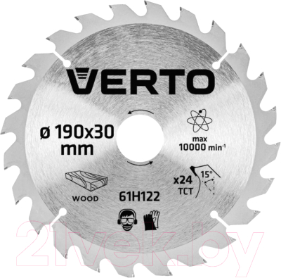 

Пильный диск Verto, 61H122