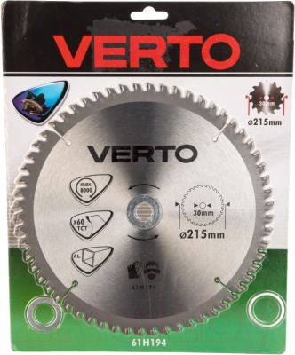 Пильный диск Verto 61H194