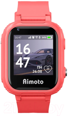 Умные часы детские Aimoto Pro 4G / 8100802 (красный)