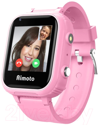 Умные часы детские Aimoto Pro 4G / 8100804 (розовый)