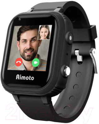 Умные часы детские Aimoto Pro 4G / 8100801 (черный)