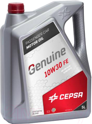 Моторное масло Cepsa Genuine 10W30 FE / 513703090 (5л)