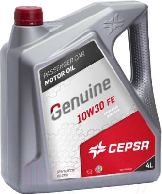 Моторное масло Cepsa Genuine 10W30 FE / 513703690 (4л)