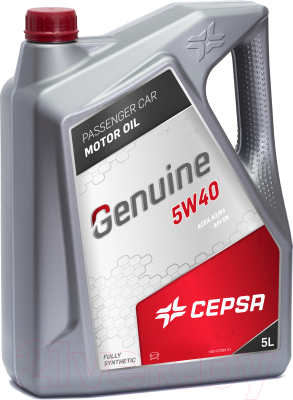 Моторное масло Cepsa Genuine 5W40 / 512543090 (5л)