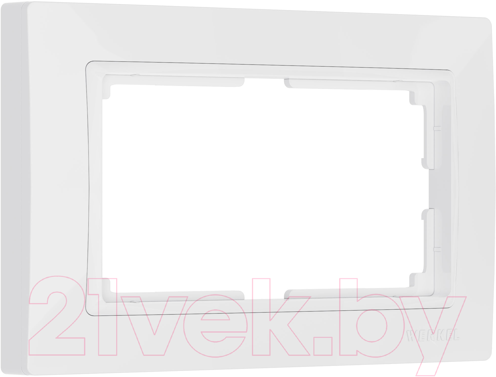 Рамка для выключателей и розеток Werkel W0082001 / a051304 (белый/basic)