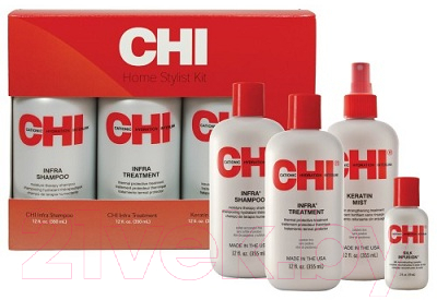 Набор косметики для волос CHI Infra Home Support Kit