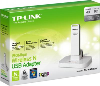 Wi-Fi-адаптер TP-Link TL-WN721NC - упаковка