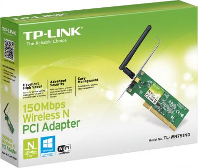 Wi-Fi-адаптер TP-Link TL-WN751ND - упаковка