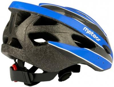 Защитный шлем Meteor MV30 (M/L, Blue) - вид сзади