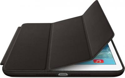 Чехол для планшета Apple iPad Air Smart Case MF051ZM/A (Leather Black) - с черным айпадом