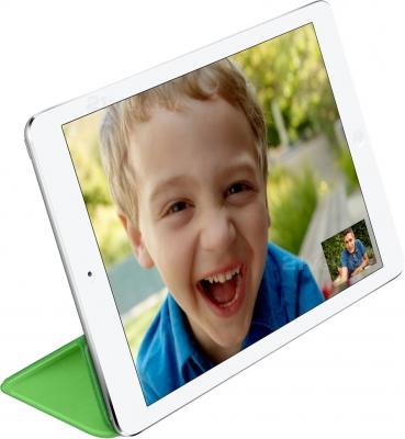 Чехол для планшета Apple iPad mini Smart Cover MF062ZM/A (Green) - вполоборота