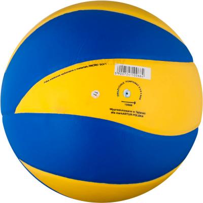 Мяч волейбольный Meteor Basic Revolution 10066 (Blue) - вид сбоку
