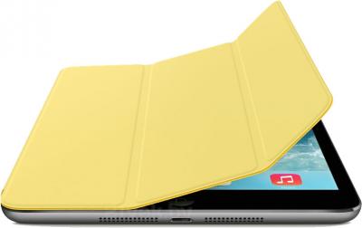 Чехол для планшета Apple iPad mini Smart Cover MF063ZM/A (желтый) - с черным айпадом