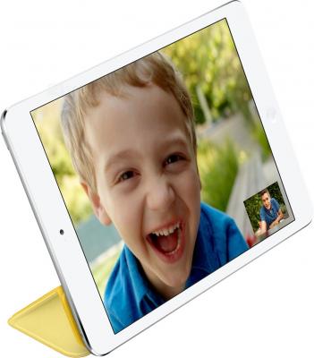 Чехол для планшета Apple iPad mini Smart Cover MF063ZM/A (желтый) - вполоборота