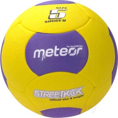 Футбольный мяч Meteor Asfalt Streetkick 00033 (Yellow) - общий вид