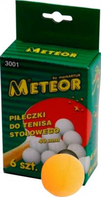 Набор мячей для настольного тенниса Meteor 3002 (Orange) - общий вид