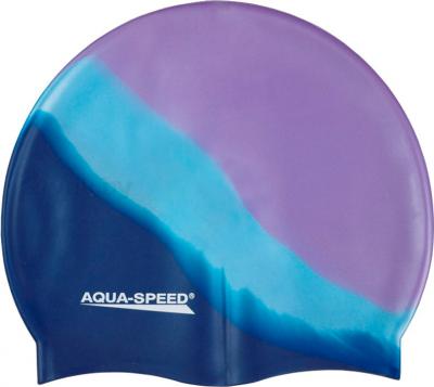 Шапочка для плавания Aqua Speed Bunt 113 (Blue-Violet) - общий вид