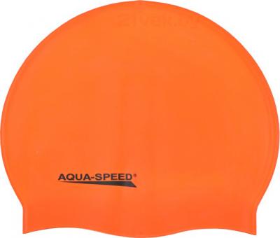 Шапочка для плавания Aqua Speed Junior 129 (Orange) - общий вид