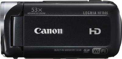 Видеокамера Canon LEGRIA HF R46 (Black) - вид сбоку