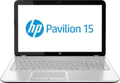 Ноутбук HP Pavilion 15-n087sr (F4U27EA) - фронтальный вид