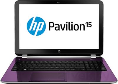 Ноутбук HP Pavilion 15-n290er (G5E38EA) - фронтальный вид