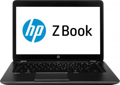 Ноутбук HP ZBook 14 (F0V02EA) - фронтальный вид