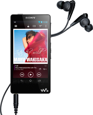 MP3-плеер Sony NWZ-F886B - общий вид