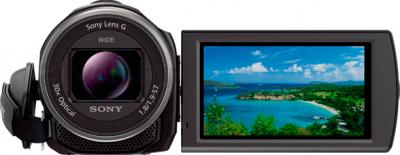 Видеокамера Sony HDR-CX530EB - вид спереди