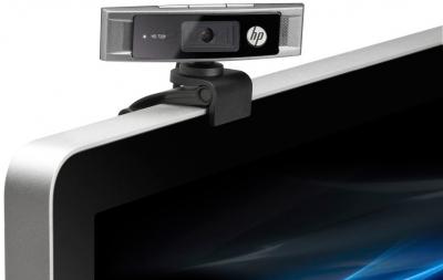Веб-камера HP HD 3300 (A5F63AA) - вариант крепления
