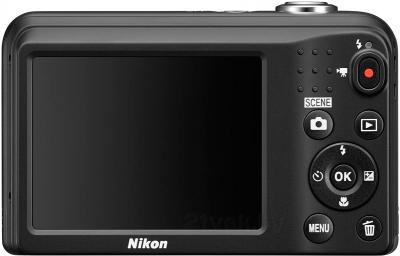 Компактный фотоаппарат Nikon Coolpix L29 (Black) - вид сзади