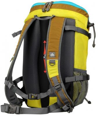 Рюкзак туристический Alpinus Climbing-20 (Yellow) - вид сзади