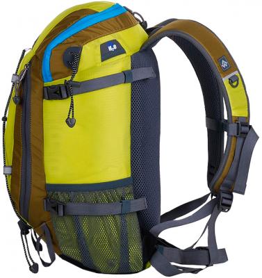 Рюкзак туристический Alpinus Climbing-20 (Yellow) - вид сбоку